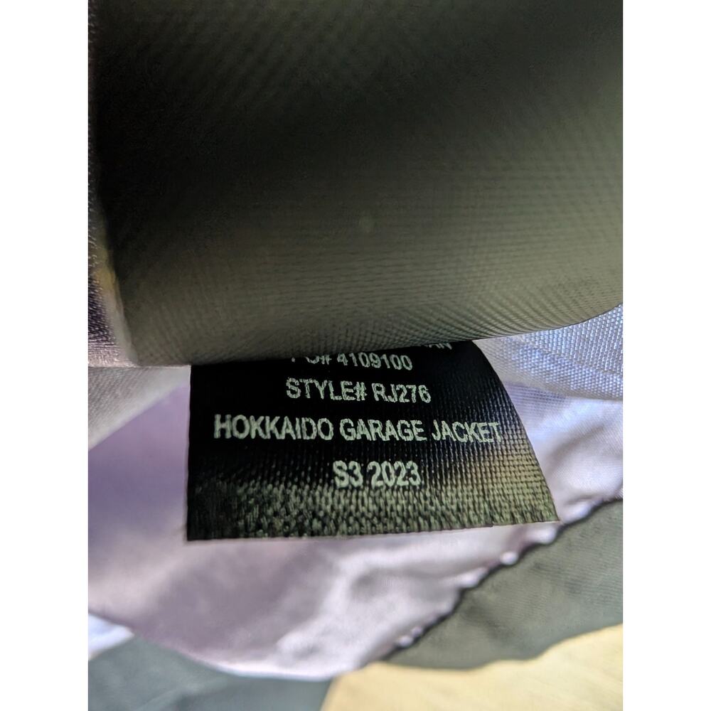 NWT Roark Hokkaido Garage Jacket Mens S Black Embroidered Tiger Full Zip RJ276 - Picture 6 of 6